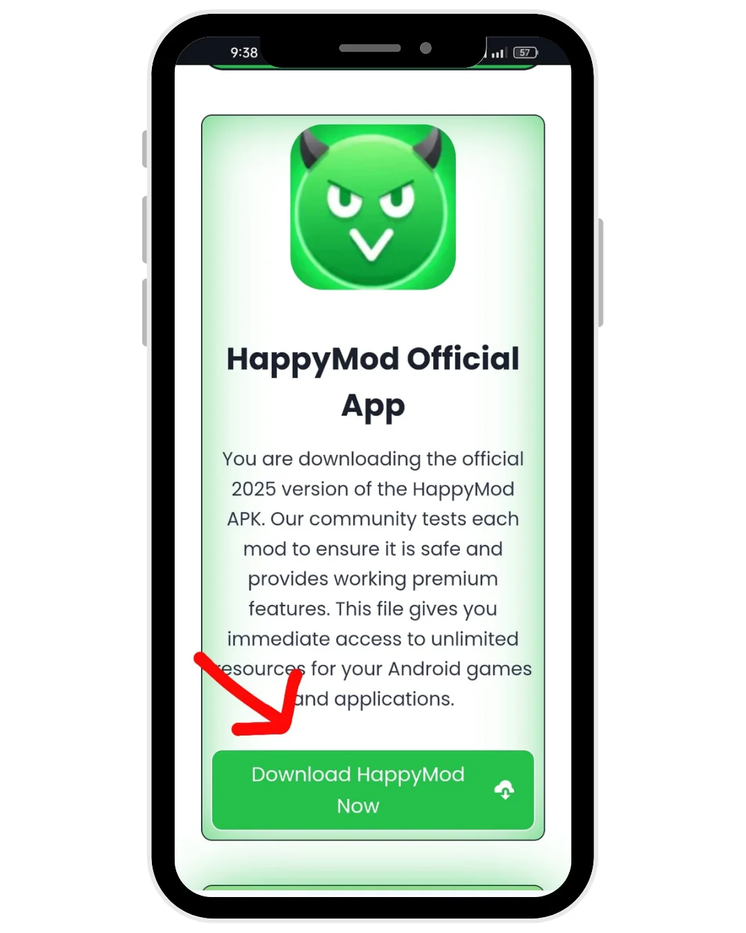 Download HappyMod Official App