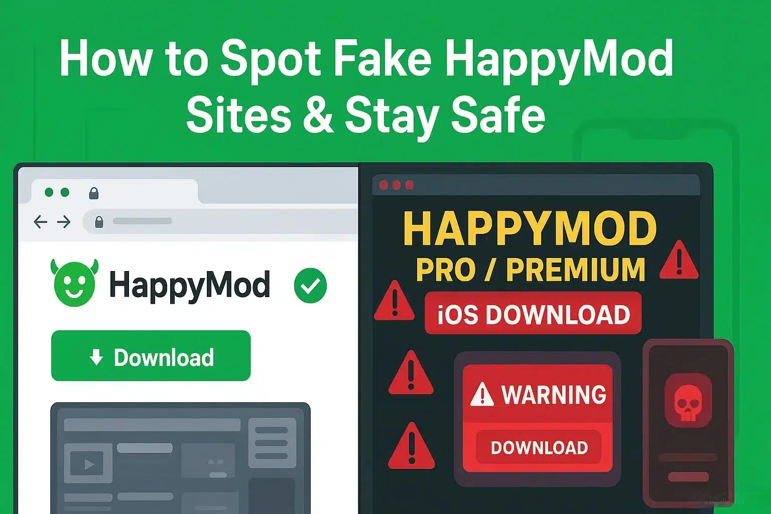 How to Spot Fake HappyMod Sites and Avoid Malicious Apps