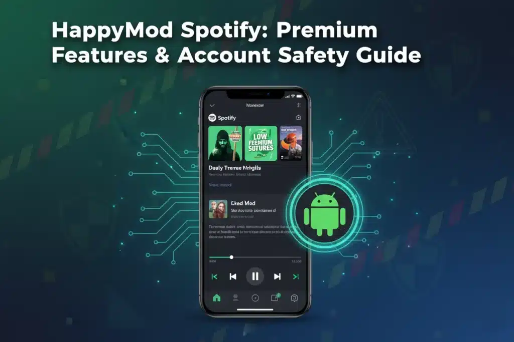 HappyMod Spotify Premium Features & Account Safety Guide