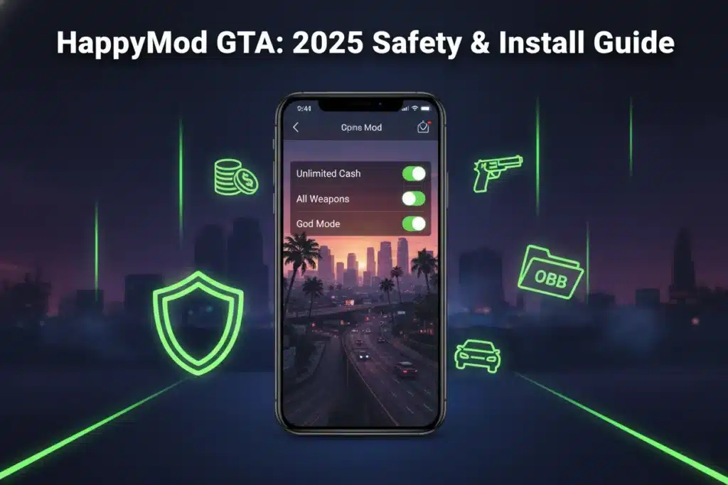 HappyMod GTA 2025 Safety and Install Guide