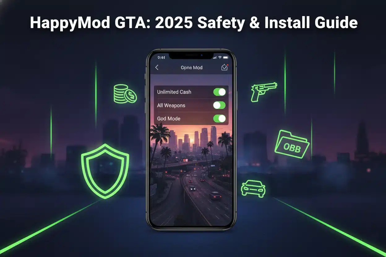 HappyMod GTA 2025 Safety and Install Guide