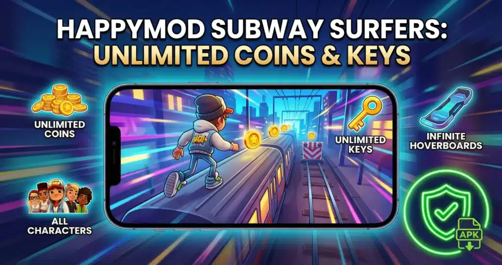 HappyMod Subway Surfers Guide Get Unlimited Coins and Keys