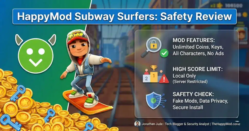 HappyMod Subway Surfers Safety Review